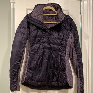 Lululemon running jacket in eggplant color mint condition smoke/pet free home